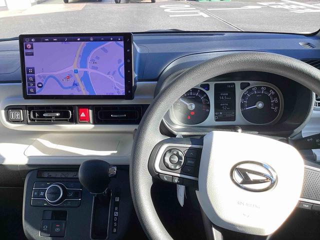 ムーヴキャンバスストライプスGインパネシフト プッシュスタートスイッチ 電子カードキー 電動パーキングブレーキ 車線逸脱警報 両側スライドドア オートハイビーム エマージェンシーブレーキ ABS(鹿児島県)の中古車