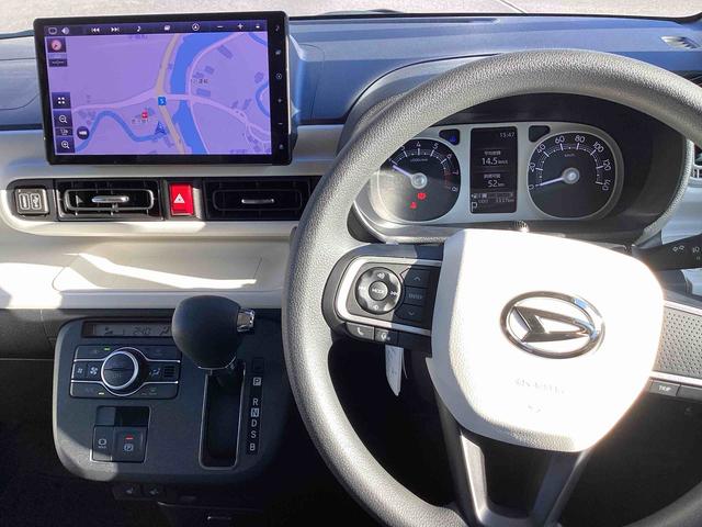 ムーヴキャンバスストライプスGインパネシフト プッシュスタートスイッチ 電子カードキー 電動パーキングブレーキ 車線逸脱警報 両側スライドドア オートハイビーム エマージェンシーブレーキ ABS(鹿児島県)の中古車