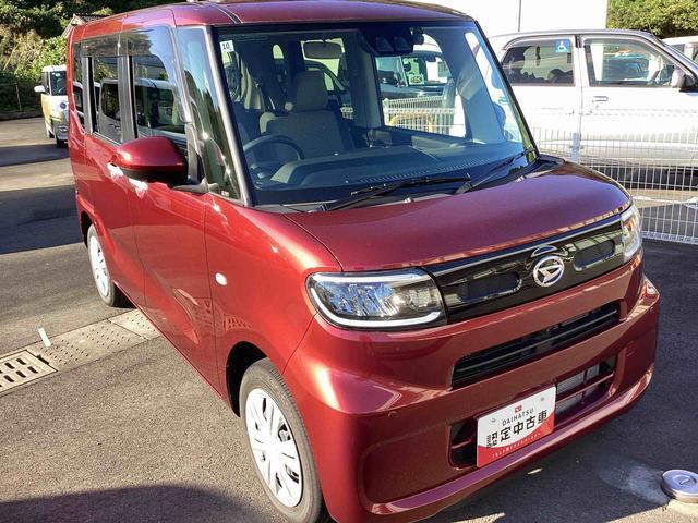 タントＸインパネシフト　プッシュスタートスイッチ　電子カードキー　電動パーキングブレーキ　カーナビ　ブレーキサポート　車線逸脱警報　オートハイビーム　ＡＢＳ（鹿児島県）の中古車