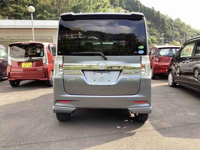 タントカスタムＲＳ　トップエディションＳＡターボ車　インパネシフト　プッシュスタートスイッチ　電子カードキー　衝突被害軽減　アルミホイール　両側パワースライドドア　ＡＢＳ（鹿児島県）の中古車