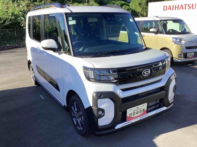 タントファンクロスインパネシフト　プッシュスタートスイッチ　電子カードキー　電動パーキングブレーキ　衝突軽減システム　レーンキープアシスト　アルミホイール　ＡＢＳ（鹿児島県）の中古車