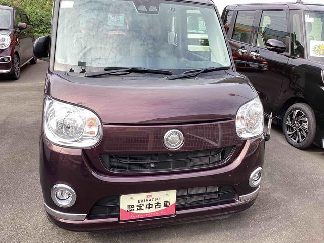 ムーヴキャンバスＸメイクアップリミテッド　ＳＡIIIインパネシフト　プッシュスタートスイッチ　電子カードキー　衝突被害軽減システム　ＡＢＳ　レーンキープ　カーナビ　オートエアコン（鹿児島県）の中古車