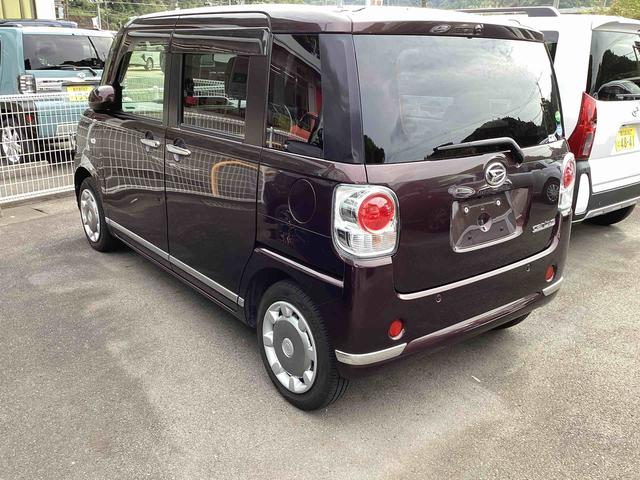 ムーヴキャンバスＸメイクアップリミテッド　ＳＡIIIインパネシフト　プッシュスタートスイッチ　電子カードキー　衝突被害軽減システム　ＡＢＳ　レーンキープ　カーナビ　オートエアコン（鹿児島県）の中古車