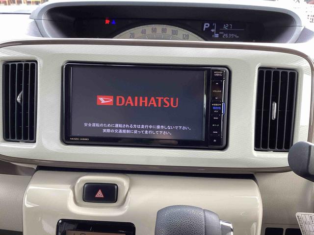 ムーヴキャンバスＸメイクアップリミテッド　ＳＡIIIインパネシフト　プッシュスタートスイッチ　電子カードキー　衝突被害軽減システム　ＡＢＳ　レーンキープ　カーナビ　オートエアコン（鹿児島県）の中古車