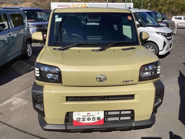 タフトＸインパネシフト　プッシュスタートスイッチ　電子カードキー　ガラスサンルーフ　車線逸脱　オートマチックハイビーム　ＡＢＳ付き（鹿児島県）の中古車
