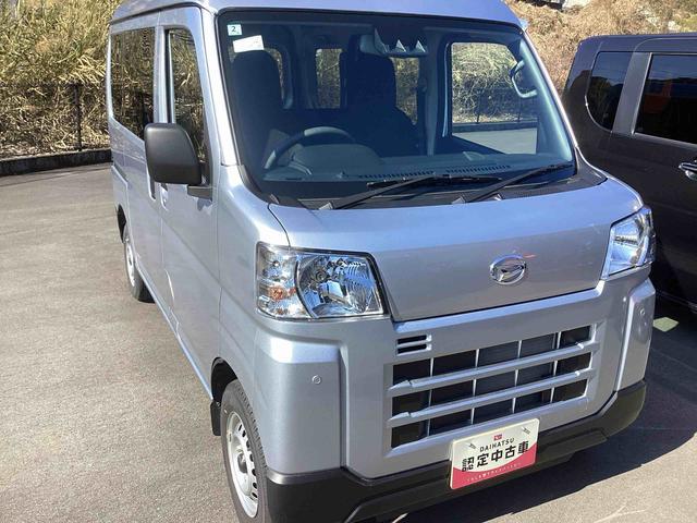 ハイゼットカーゴＤＸインパネシフト　両側スライドドア　オートマチックハイビーム　レーダーブレーキサポート　車線逸脱　衝突被害軽減システム　ＡＢＳ　デュアルエアバッグ（鹿児島県）の中古車