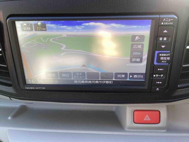 ミライースＧ　リミテッドＳＡIIIインパネシフト　プッシュスタートスイッチ　電子カードキー　カーナビ　衝突被害軽減システム　ＡＢＳ　オートマチックハイビーム（鹿児島県）の中古車