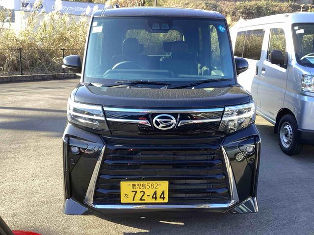 タントカスタムＸインパネシフト　プッシュスタートスイッチ　電子カードキー　電動パーキングブレーキ　両側電動スライドドア　アルミホイール　ＡＴハイビーム　ＡＢＳ付（鹿児島県）の中古車