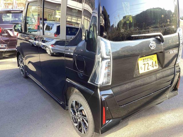 タントカスタムＸインパネシフト　プッシュスタートスイッチ　電子カードキー　電動パーキングブレーキ　両側電動スライドドア　アルミホイール　ＡＴハイビーム　ＡＢＳ付（鹿児島県）の中古車