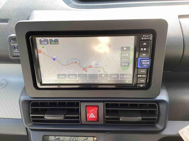 タントXインパネシフト カーナビ プッシュスタートスイッチ 電子カードキー 電動パーキングブレーキ ATハイビーム 衝突軽減ブレーキサポート 両側スライド片側電動ドア ABS(鹿児島県)の中古車