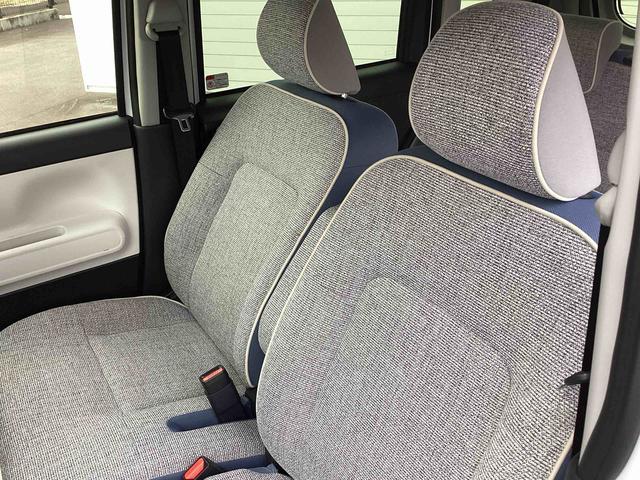 ムーヴキャンバスストライプスＧインパネシフト　プッシュスタートスイッチ　電子カードキー　電動パーキングブレーキ　衝突被害軽減　車線逸脱　オートハイビーム　ＡＢＳ（鹿児島県）の中古車