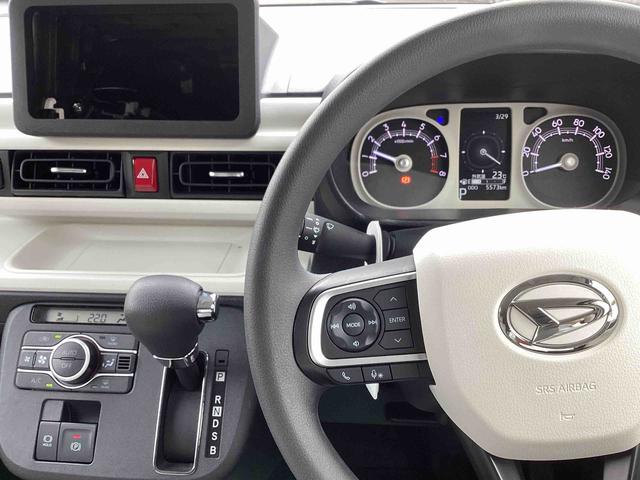 ムーヴキャンバスストライプスＧインパネシフト　プッシュスタートスイッチ　電子カードキー　電動パーキングブレーキ　衝突被害軽減　車線逸脱　オートハイビーム　ＡＢＳ（鹿児島県）の中古車