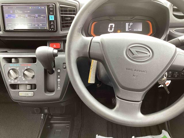 ミライースL SAIIIインパネシフト リモコンキー カーナビ 車線逸脱警報システム 緊急ブレーキ デュアルエアバッグ オートハイビーム ABS(鹿児島県)の中古車
