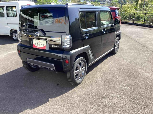 タフトＧ　ダーククロムベンチャーインパネシフト　プッシュスタートスイッチ　電子カードキー　カーナビ　シートヒーター　衝突軽減ブレーキ　車線逸脱警報装置　オートハイビーム　アルミホイール　ガラスルーフ（鹿児島県）の中古車