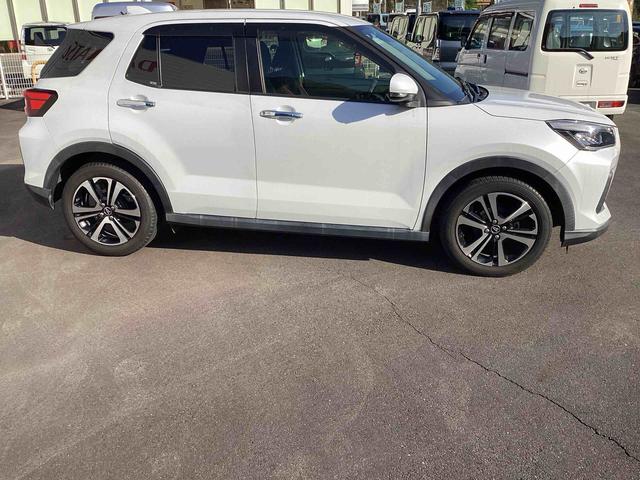 ロッキーＧフロアＣＶＴ車　プッシュスタートスイッチ　電子カードキー　カーナビ　車線逸脱警告　誤発進抑制機能　ＡＢＳ　アルミホイール（鹿児島県）の中古車