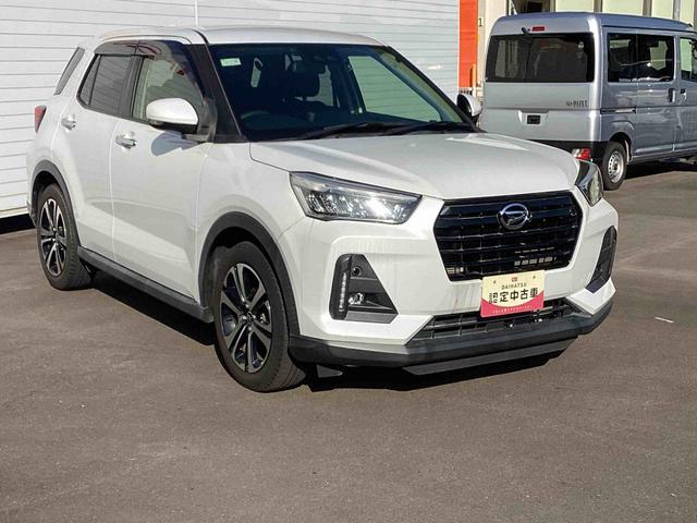 ロッキーＧフロアＣＶＴ車　プッシュスタートスイッチ　電子カードキー　カーナビ　車線逸脱警告　誤発進抑制機能　ＡＢＳ　アルミホイール（鹿児島県）の中古車