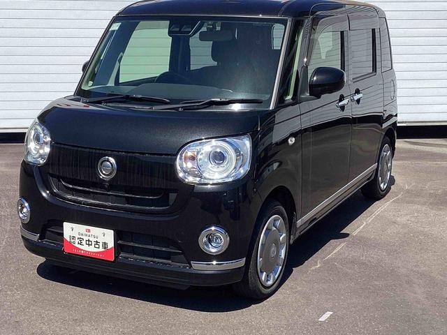 ムーヴキャンバスＧブラックインテリアリミテッド　ＳＡIIIインパネシフト　プッシュスタートスイッチ　電子カードキー　カーナビ　衝突被害軽減システム　レーンアシスト　踏み間違え防止　ＡＢＳ（鹿児島県）の中古車