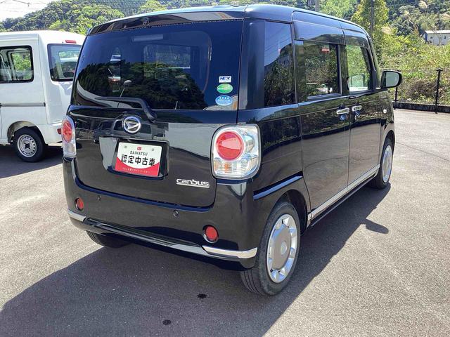 ムーヴキャンバスＧブラックインテリアリミテッド　ＳＡIIIインパネシフト　プッシュスタートスイッチ　電子カードキー　カーナビ　衝突被害軽減システム　レーンアシスト　踏み間違え防止　ＡＢＳ（鹿児島県）の中古車