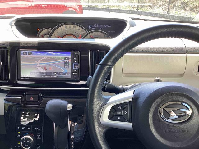 ムーヴキャンバスＧブラックインテリアリミテッド　ＳＡIIIインパネシフト　プッシュスタートスイッチ　電子カードキー　カーナビ　衝突被害軽減システム　レーンアシスト　踏み間違え防止　ＡＢＳ（鹿児島県）の中古車