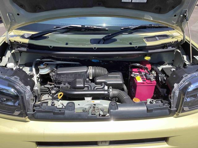 タフトGインパネシフト プッシュスタートスイッチ 電子カードキー 踏み間違い防止アシスト 車線逸脱防止 スタイリッシュガラスルーフ オートマチックハイビーム ABS(鹿児島県)の中古車