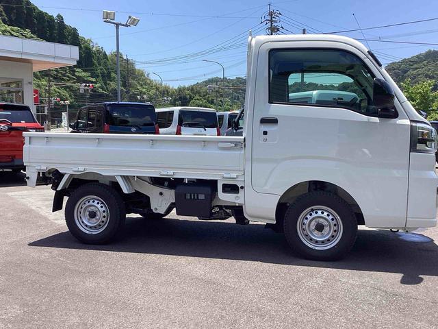 ハイゼットトラックスタンダード 農用スペシャル切り替え4WD フロアCVT車 電子カードキー プッシュスタートスイッチ エアコン パワステ パワーウィンドウ デュアルエアバック オートハイビーム レーンキープアシスト(鹿児島県)の中古車