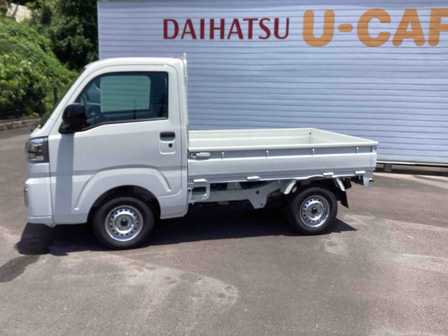 ハイゼットトラックスタンダード 農用スペシャル切り替え4WD フロアCVT車 電子カードキー プッシュスタートスイッチ エアコン パワステ パワーウィンドウ デュアルエアバック オートハイビーム レーンキープアシスト(鹿児島県)の中古車
