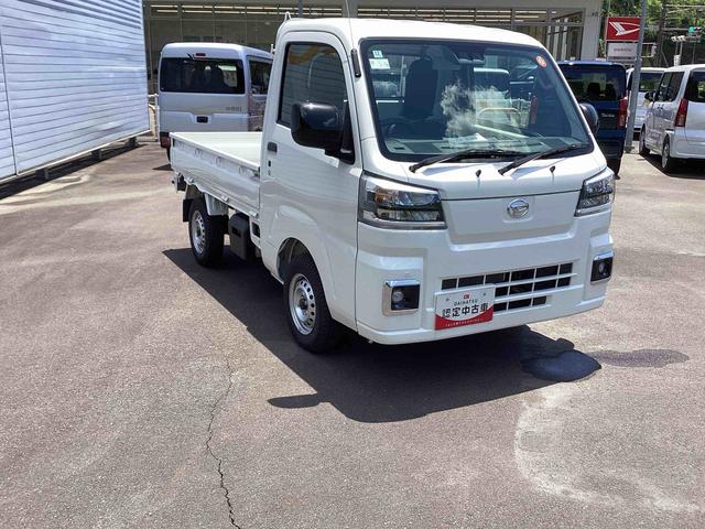 ハイゼットトラックスタンダード 農用スペシャル切り替え4WD フロアCVT車 電子カードキー プッシュスタートスイッチ エアコン パワステ パワーウィンドウ デュアルエアバック オートハイビーム レーンキープアシスト(鹿児島県)の中古車