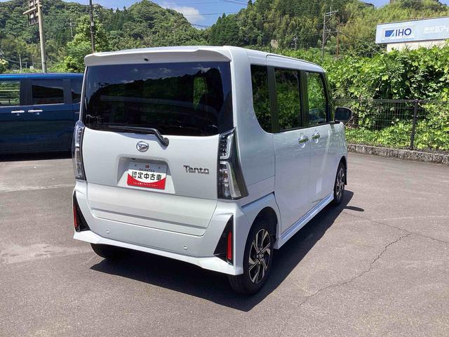 タントカスタムXインパネシフト プッシュスタートスイッチ 電子カードキー 電動パーキングブレーキ 両側電動スライドドア 衝突軽減ブレーキサポート レーンアシスト オートマチックハイビーム ABS付 アルミホイール(鹿児島県)の中古車