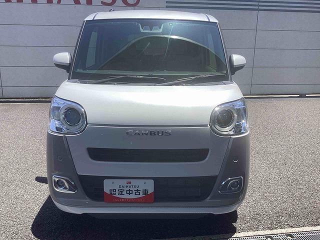 ムーヴキャンバスストライプスＧインパネシフト　プッシュスタートスイッチ　電子カードキー　カーナビ　ハイビームアシスト　ブレーキサポート　レーンキープアシスト　ＡＢＳ（鹿児島県）の中古車