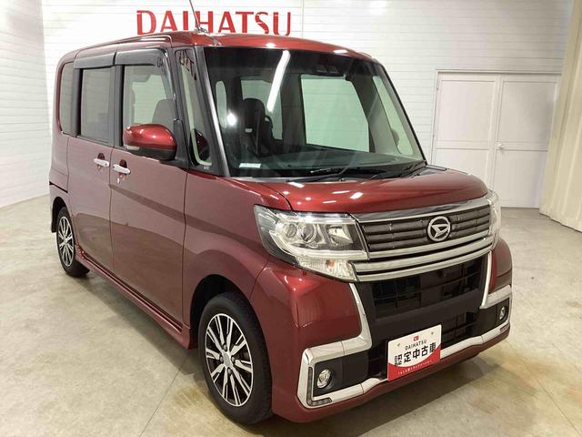 タントカスタムＸ　トップエディションＶＳ　ＳＡIIIインパネシフト　プッシュスタートスイッチ　電子カードキー　カーナビ　バックモニター　レーンアシスト　アルミホイール　衝突回避支援ブレーキ　ＡＢＳ（鹿児島県）の中古車