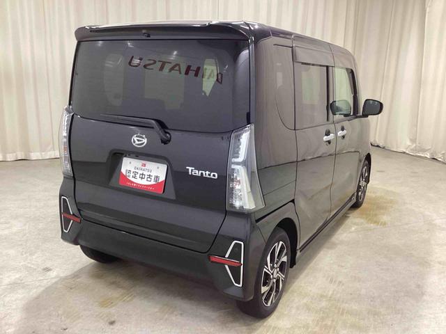 タントカスタムＸセレクションインパネシフト　プッシュスタートスイッチ　電子カードキー　カーナビ　バックモニター　衝突軽減ブレーキサポート　ＡＢＳ　アルミ　車線逸脱警報（鹿児島県）の中古車