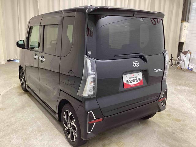 タントカスタムＸセレクションインパネシフト　プッシュスタートスイッチ　電子カードキー　カーナビ　バックモニター　衝突軽減ブレーキサポート　ＡＢＳ　アルミ　車線逸脱警報（鹿児島県）の中古車
