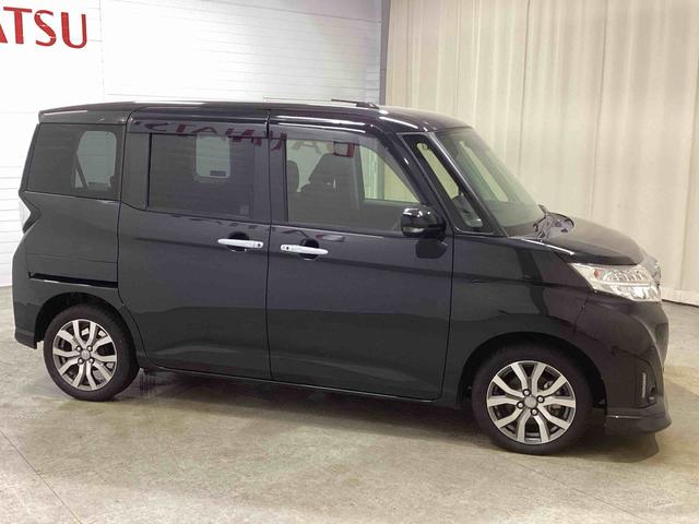 トールカスタムＧ　ターボ　ＳＡIIIカーナビ　プッシュスタートスイッチ　ターボ車　電子カードキー　衝突回避支援ブレーキ　　両側スライドドア　オートハイビーム　アルミホイール　ＡＢＳ（鹿児島県）の中古車