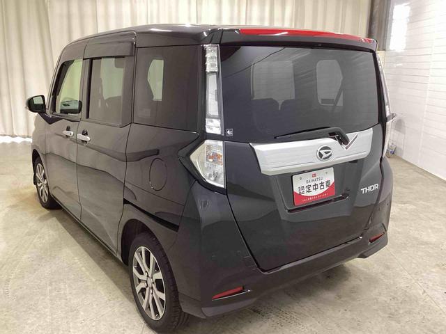 トールカスタムＧ　ターボ　ＳＡIIIカーナビ　プッシュスタートスイッチ　ターボ車　電子カードキー　衝突回避支援ブレーキ　　両側スライドドア　オートハイビーム　アルミホイール　ＡＢＳ（鹿児島県）の中古車