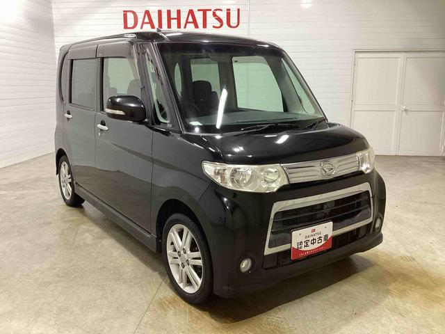 タントカスタムＲＳターボ車　キーフリーシステム　アルミホイル　左スライドドア　ＡＢＳ（鹿児島県）の中古車