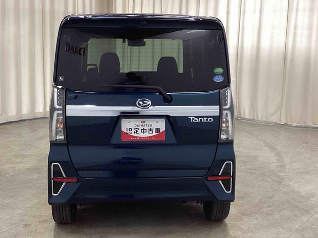 タントカスタムＲＳセレクションターボエンジン　インパネシフト　電子カードキー　プッシュスタートスイッチ　カーナビ　　バックモニター　車線維持支援システム　オートハイビーム　エアバック　ＡＢＳ　アルミホイール　前後ブレーキサポート（鹿児島県）の中古車