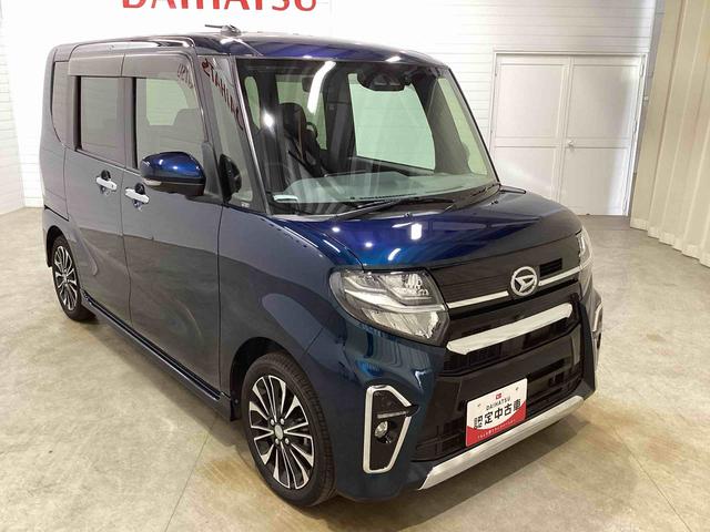 タントカスタムＲＳセレクションターボエンジン　インパネシフト　電子カードキー　プッシュスタートスイッチ　カーナビ　　バックモニター　車線維持支援システム　オートハイビーム　エアバック　ＡＢＳ　アルミホイール　前後ブレーキサポート（鹿児島県）の中古車