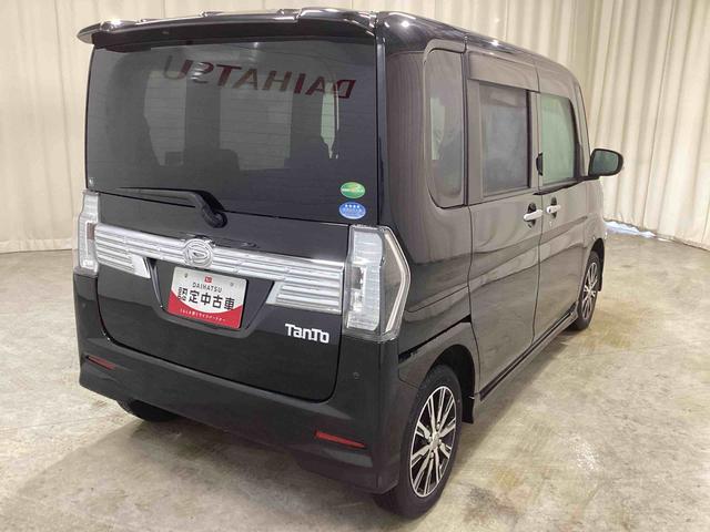 タントカスタムＸ　トップエディションＶＳ　ＳＡIIIインパネシフト　プッシュスタートスイッチ　電子カードキー　前後誤発進抑制　車線逸脱警報装置　アルミホイール　ＡＢＳ（鹿児島県）の中古車