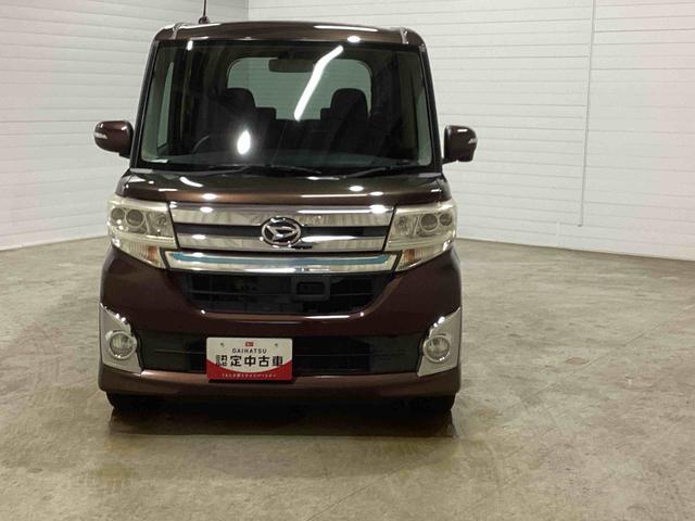 タントカスタムＲＳ　ＳＡターボ車　インパネシフト　プッシュスタートスイッチ　電子カードキー　カーナビ　ブレーキサポート　両側スライドドア　ＡＢＳ（鹿児島県）の中古車