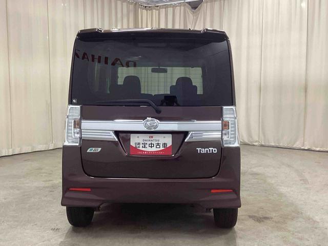 タントカスタムＲＳ　ＳＡターボ車　インパネシフト　プッシュスタートスイッチ　電子カードキー　カーナビ　ブレーキサポート　両側スライドドア　ＡＢＳ（鹿児島県）の中古車