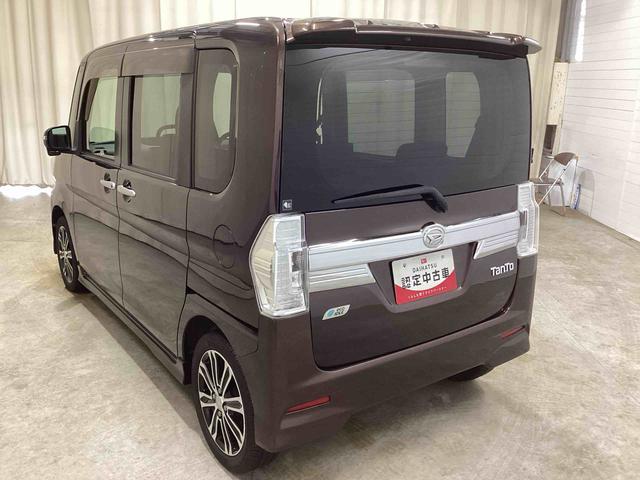 タントカスタムＲＳ　ＳＡターボ車　インパネシフト　プッシュスタートスイッチ　電子カードキー　カーナビ　ブレーキサポート　両側スライドドア　ＡＢＳ（鹿児島県）の中古車