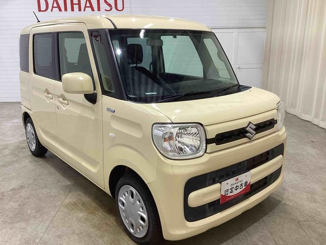 スペーシアハイブリッドＧインパネシフト　電子カードキー　プッシュスタートスイッチ　カーナビ　ＡＢＳ（鹿児島県）の中古車