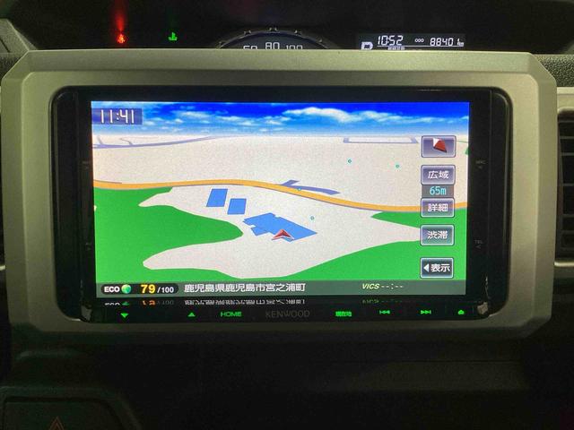 ウェイクＸ　ＳＡターボ車　インパネシフト　プッシュスタートスイッチ　電子カードキー　カーナビ　　衝突被害軽減Ｂ　ＡＢＳ　ＡＷ（鹿児島県）の中古車