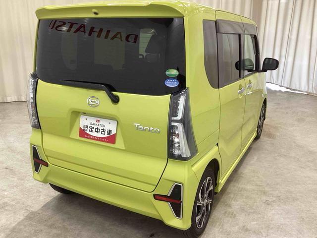 タントカスタムＸインパネシフト　プッシュスタートスイッチ　電子カードキー　カーナビ　バックモニター　衝突被害軽減装置　ＡＢＳ付　アルミホイール　両側スライドドア（鹿児島県）の中古車