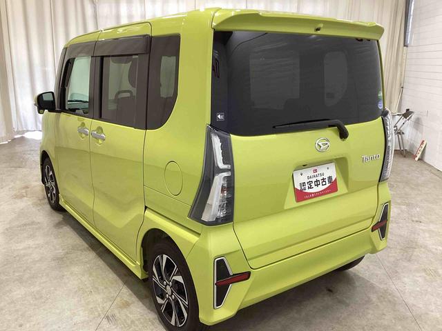 タントカスタムＸインパネシフト　プッシュスタートスイッチ　電子カードキー　カーナビ　バックモニター　衝突被害軽減装置　ＡＢＳ付　アルミホイール　両側スライドドア（鹿児島県）の中古車