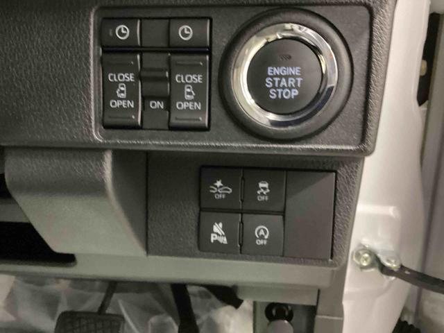 ムーヴキャンバスストライプスＧインパネシフト　プッシュスタートスイッチ　電子カードキー　電動パーキングブレーキ　衝突軽減ブレーキシステム　車線逸脱警報　オートマチックハイビーム　ＡＢＳ　両側スライドドア　フォグランプ（鹿児島県）の中古車