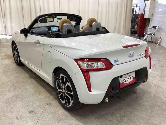 コペンローブ　Ｓ電動オープン　ターボ車　フロアＣＶＴ車（パドルシフト）　アルミホイール　カーナビ　バックモニター　プッシュスタートスイッチ　電子カードキー　ＡＢＳ（鹿児島県）の中古車