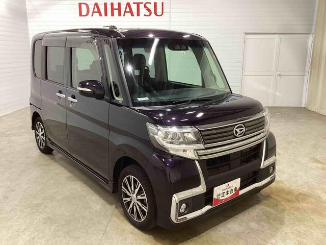 タントカスタムＸ　トップエディションＶＳ　ＳＡIIIインパネシフト　プッシュスタートスイッチ　電子カードキー　カーナビ　バックモニター　フォグランプ　衝突回避支援ブレーキ　車線逸脱警報装置　オートマチックハイビーム　アルミホイール　ＡＢＳ（鹿児島県）の中古車