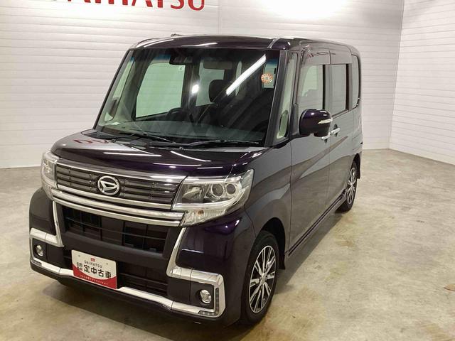 タントカスタムＸ　トップエディションＶＳ　ＳＡIIIインパネシフト　プッシュスタートスイッチ　電子カードキー　カーナビ　バックモニター　フォグランプ　衝突回避支援ブレーキ　車線逸脱警報装置　オートマチックハイビーム　アルミホイール　ＡＢＳ（鹿児島県）の中古車