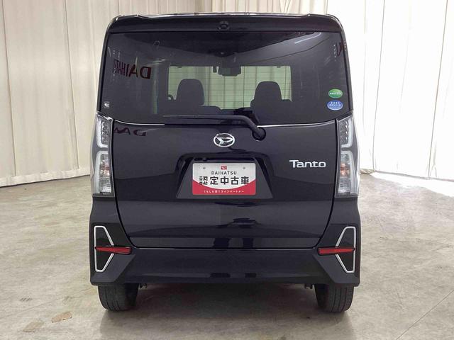 タントカスタムＲＳスタイルセレクションターボ車　インパネシフト　プッシュスタートスイッチ　電子カードキー　カーナビ　バックモニター　　アルミホイール　ＡＢＳ　フォグランプ（鹿児島県）の中古車